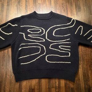 Men's Black Sweater